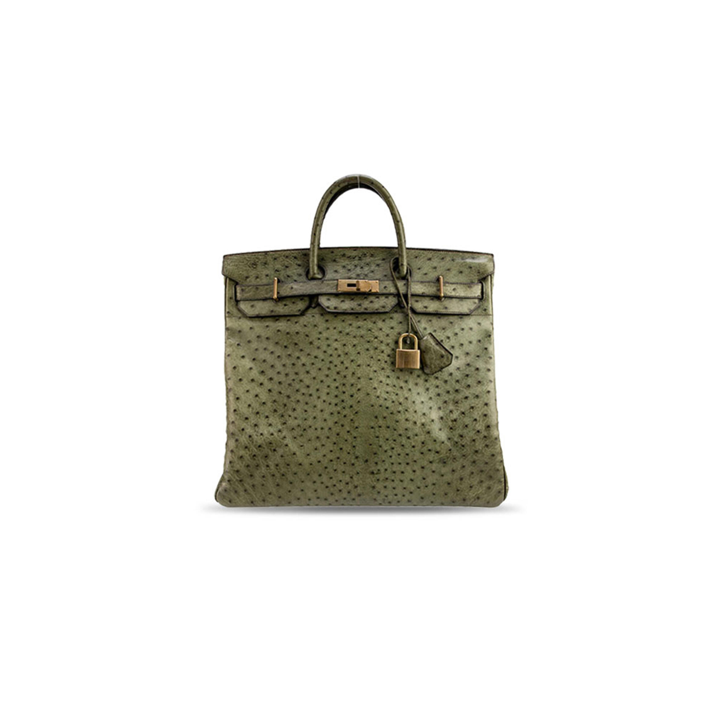 HERMÈS MASTER OSTRICH HAC BIRKIN 40 (43*41*24cm)